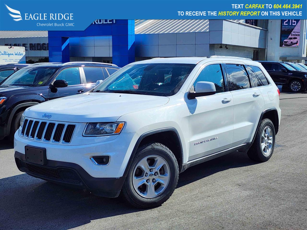 Used 2015 Jeep Grand Cherokee Power steering, Power windows, Quick Order Package 23E Laredo, Remote keyless entry for sale in Coquitlam, BC