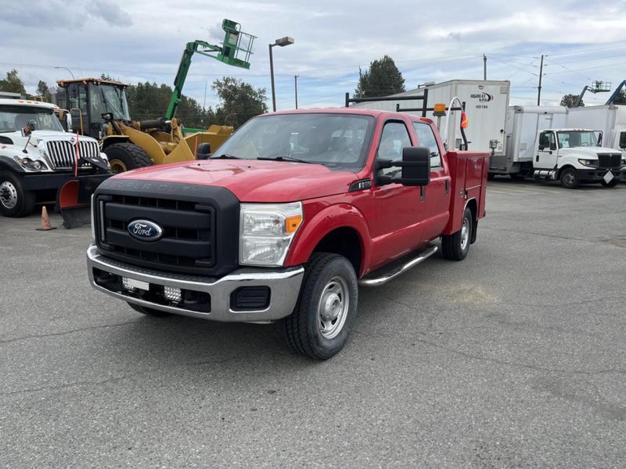 2011 Ford F-250 SD Service Crew Cab 4WD, 6.2L V8 OHV 16V engine, 8 cylinder, 4 door, automatic, 4WD, 4-Wheel AB, cruise control, air conditioning, AM/FM radio, CD player, red exterior, black interior, cloth. storage boxes on deck, Whelen traffic advisor, Measurement: Wheelbase 159 inches, end of the cab to end of the truck 78 inches  $21,420.00 plus $375 processing fee, $21,795.00 total payment obligation before taxes.  Listing report, warranty, contract commitment cancellation fee, financing available on approved credit (some limitations and exceptions may apply). All above specifications and information is considered to be accurate but is not guaranteed and no opinion or advice is given as to whether this item should be purchased. We do not allow test drives due to theft, fraud, acts of vandalism and undetectable impaired driving. Instead we provide the following benefits: Complimentary Warranty (with options to extend), Limited Money Back Satisfaction Guarantee on Fully Completed Contracts, Contract Commitment Cancellation, and an Open-Ended Sell-Back Option. Ask seller for details or call 604-522-REPO(7376) to confirm listing availability.