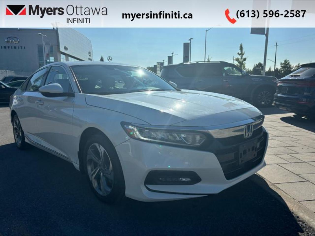 Used 2020 Honda Accord Sedan EX-L  - Moonroof -  Heated Seats for sale in Ottawa, ON