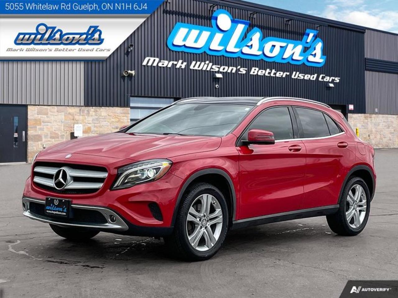 Used 2015 Mercedes-Benz GLA GLA 250 Sunroof, Leatherette Seats, Heated Seat, Cruise Control, Bluetooth, Alloy Wheel & More ! for sale in Guelph, ON