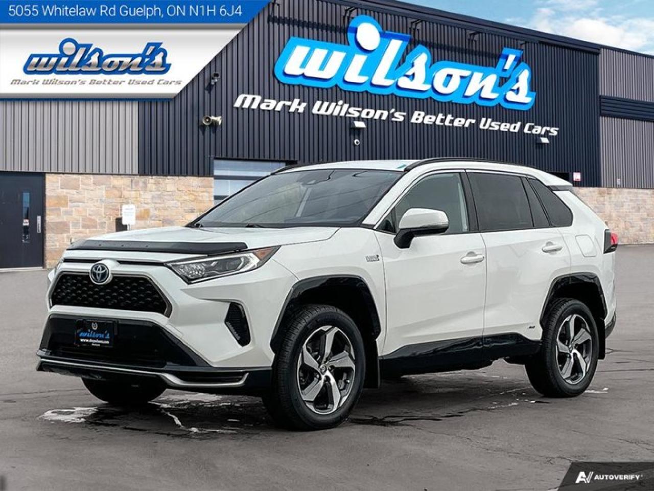 Used 2021 Toyota RAV4 Prime SE AWD, Plug-in Hybrid, CarPlay + Android, Rear Camera, Bluetooth, Power Seat, Heated Seats & more! for sale in Guelph, ON