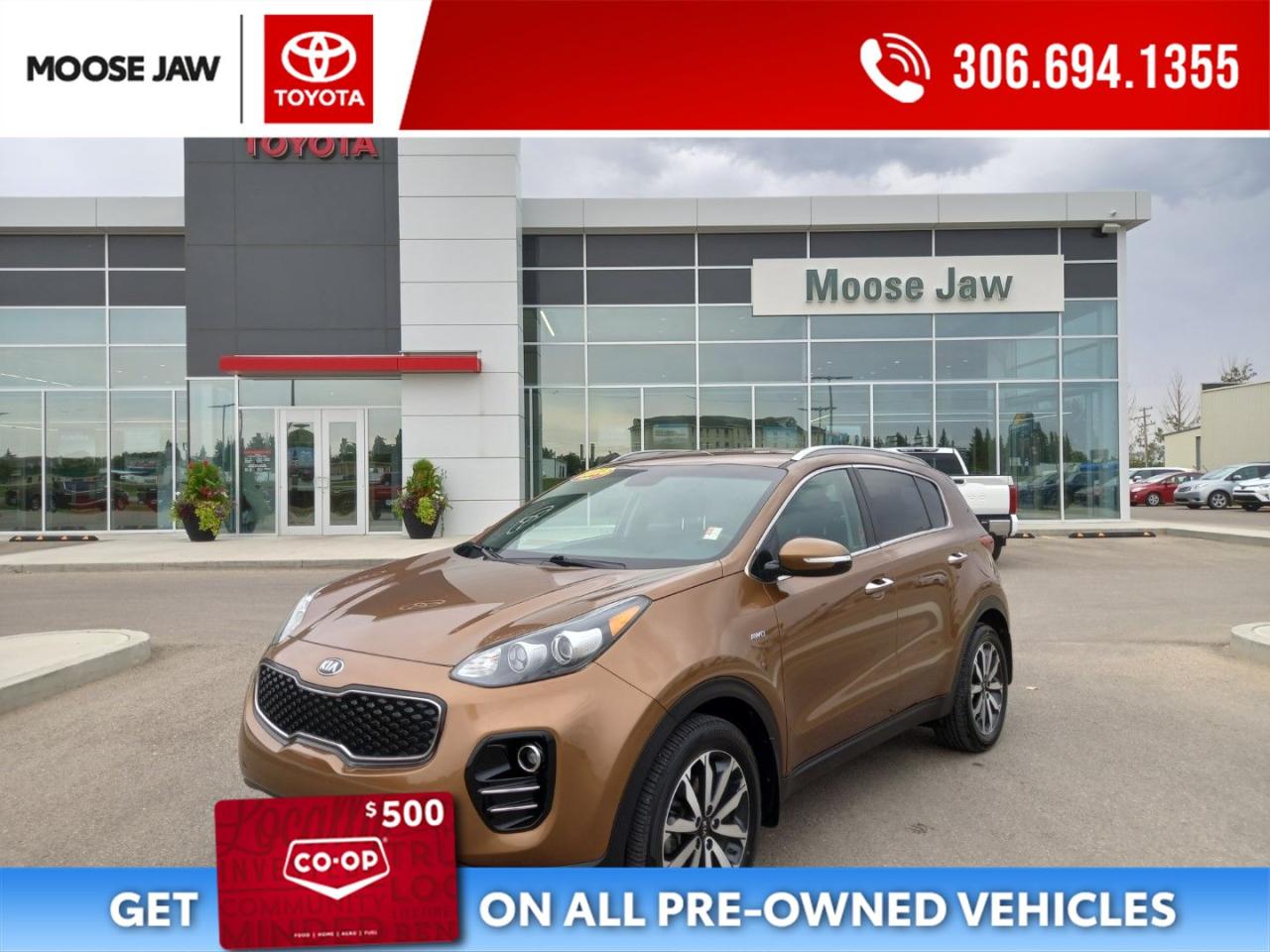 Used 2018 Kia Sportage EX LOCAL TRADE WITH ALL THE RIGHT OPTIONS!! for sale in Moose Jaw, SK