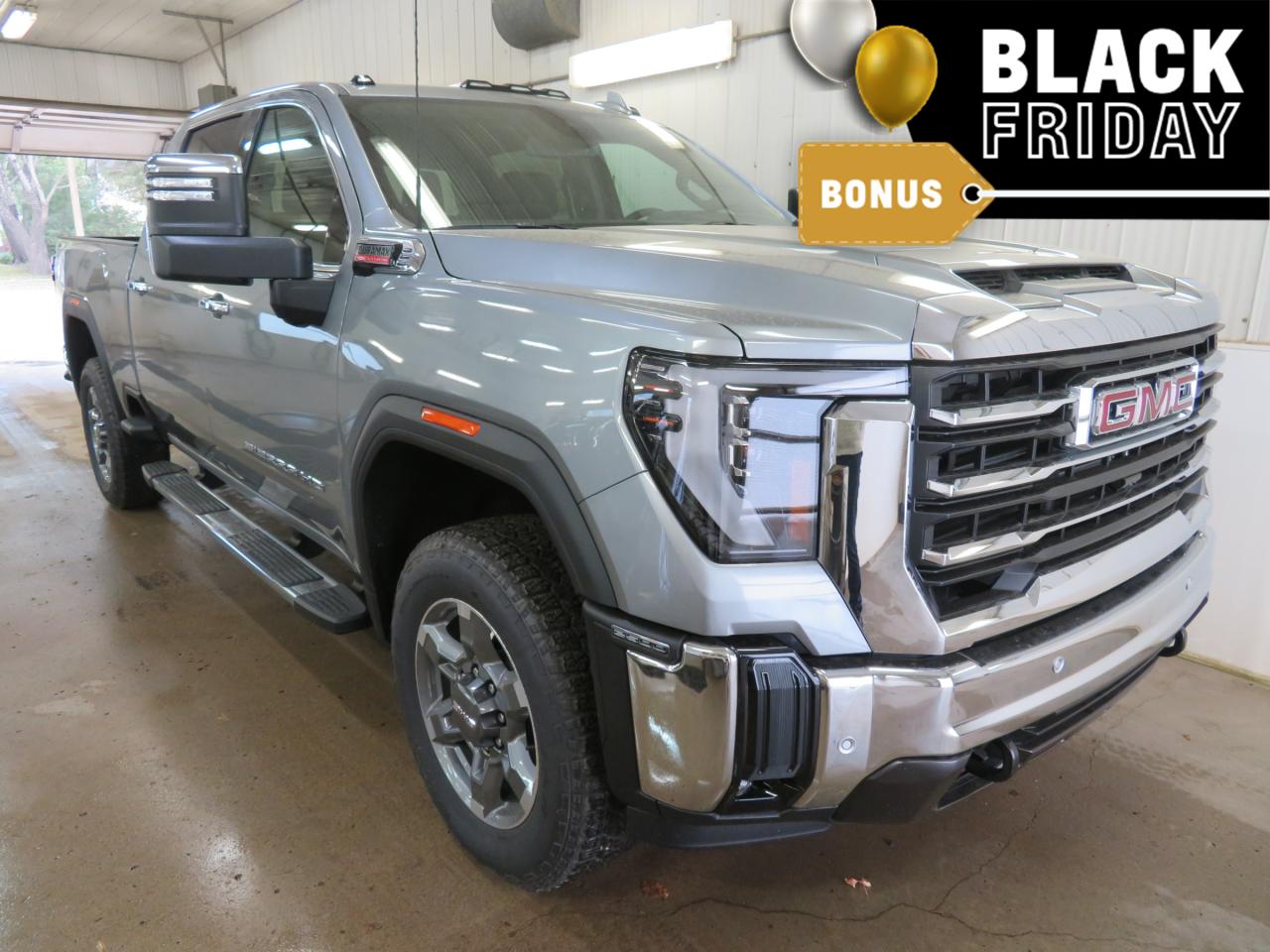 New 2025 GMC Sierra 2500 HD SLT HD Surround Vision, Heated/Ventilated Front Seats, GMC MultiPro Tailgate for sale in Killarney, MB