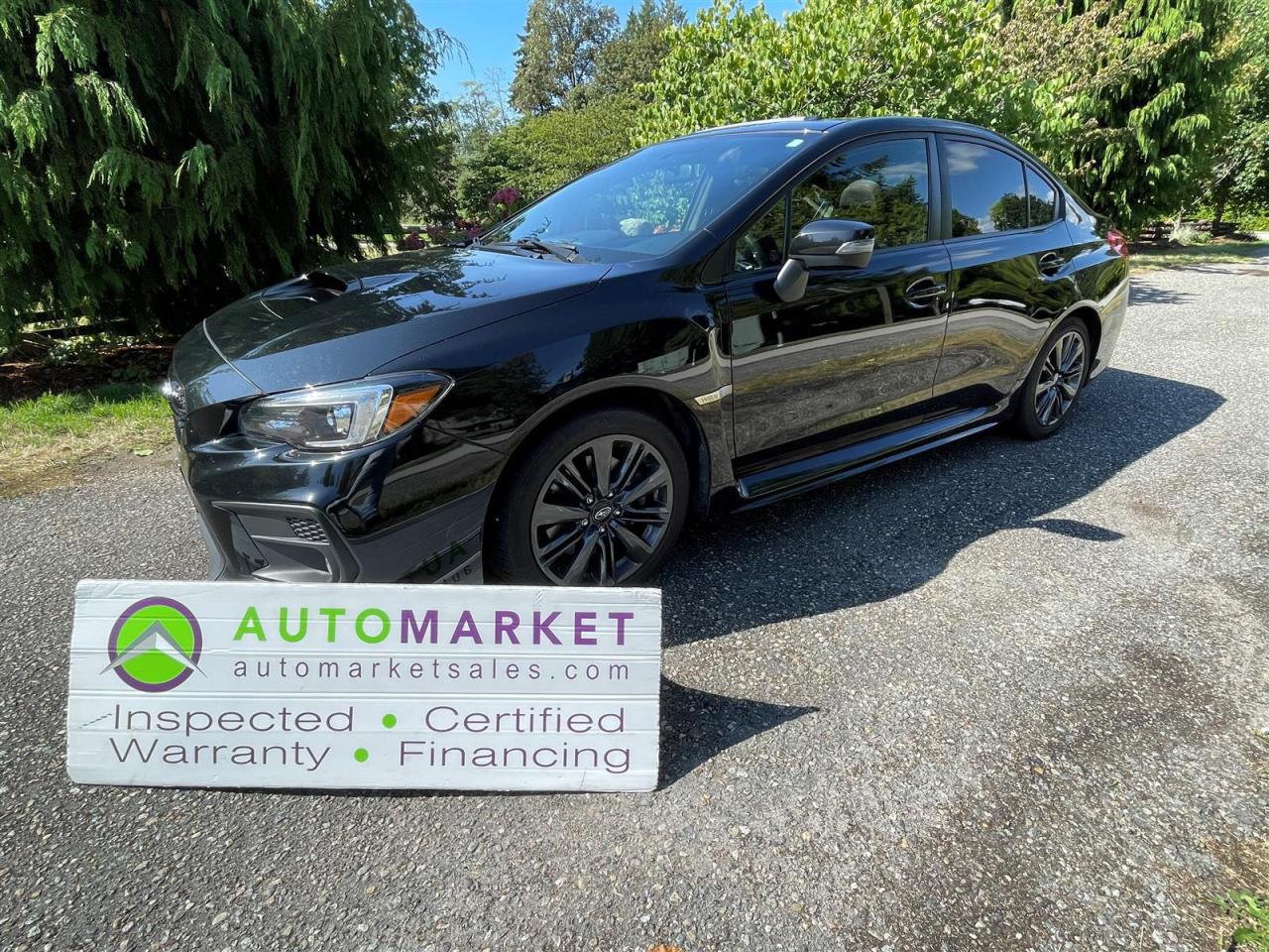 Used 2020 Subaru WRX WRX SPORT AWD, 6sp MAN, GREAT FINANCING, WARRANTY, INSPECTED W/BCAA MEMBERSHIP! for sale in Surrey, BC