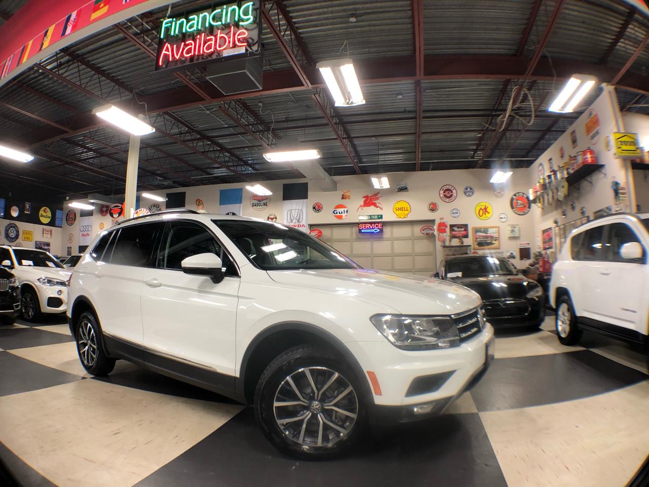 Used 2020 Volkswagen Tiguan COMFORTLINE 7 PASS AWD LEATHER PANO/ROOF B/SPOT for sale in North York, ON