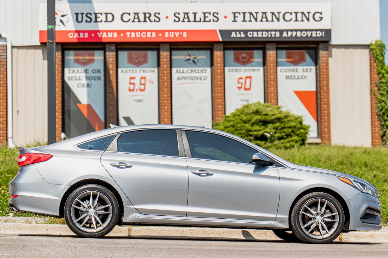 Used 2015 Hyundai Sonata 2.0T | Sport | Leather | Cam | Tinted | Alloys ++ for sale in Oshawa, ON