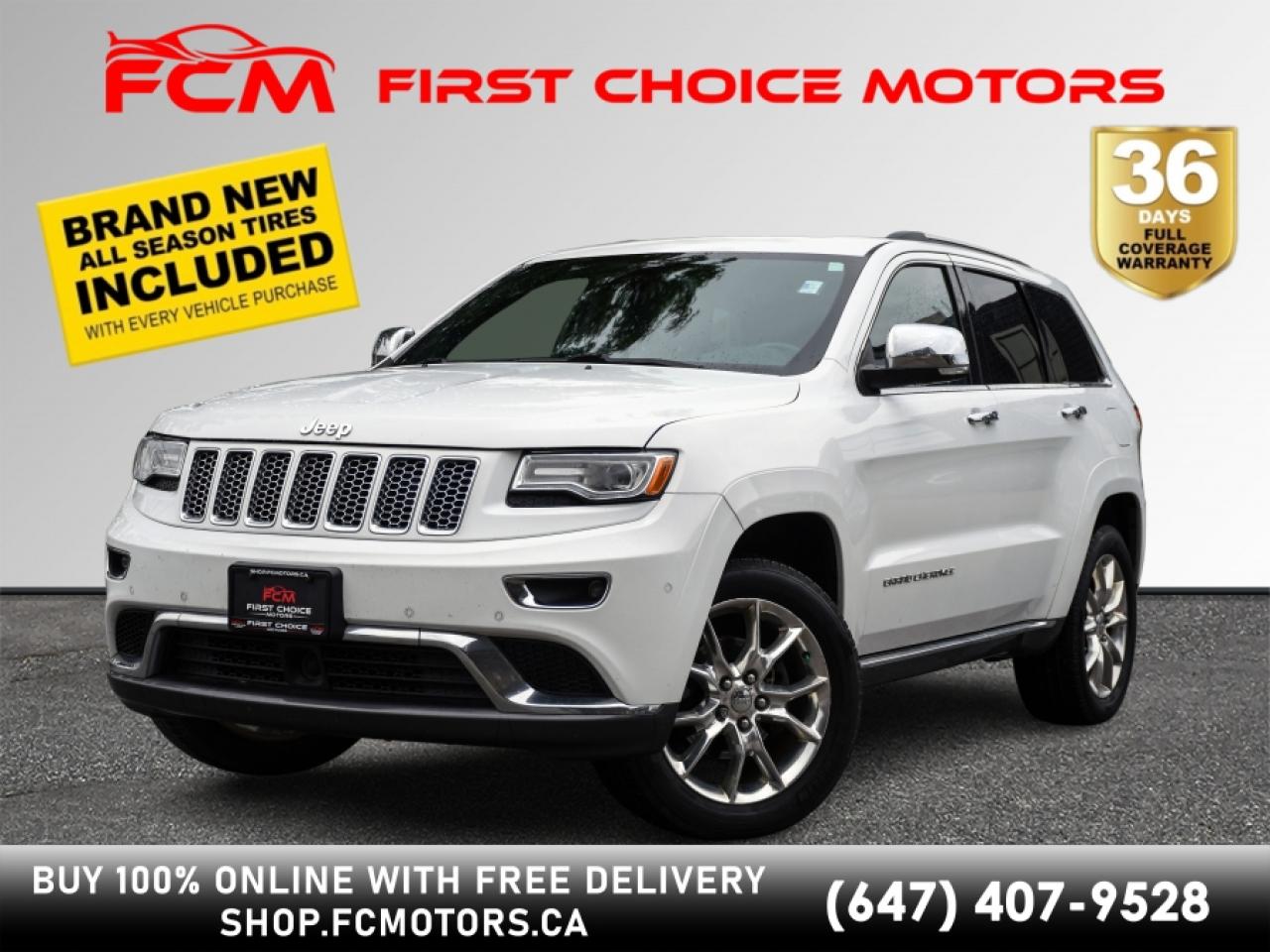 Used 2015 Jeep Grand Cherokee SUMMIT ~AUTOMATIC, FULLY CERTIFIED WITH WARRANTY!! for sale in North York, ON