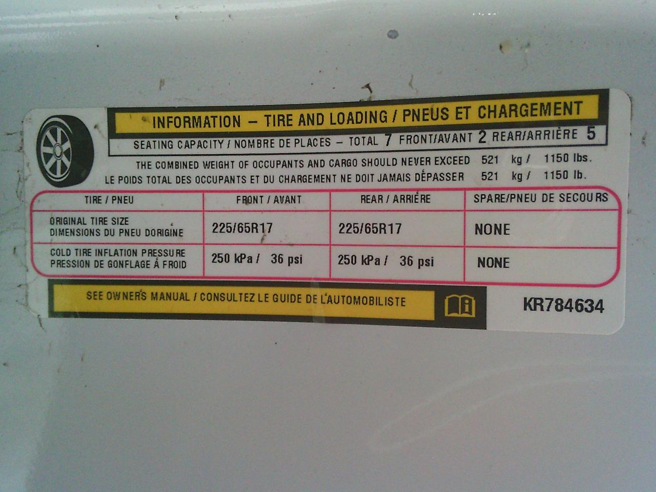 2019 Dodge Grand Caravan Cargo Van Canada Value Package 2WD Photo