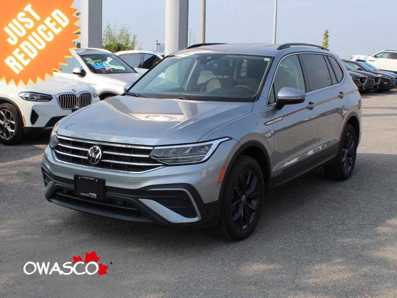 Used 2024 Volkswagen Tiguan 2.0L Comfortline! Why Buy New! Great KMs! for sale in Whitby, ON