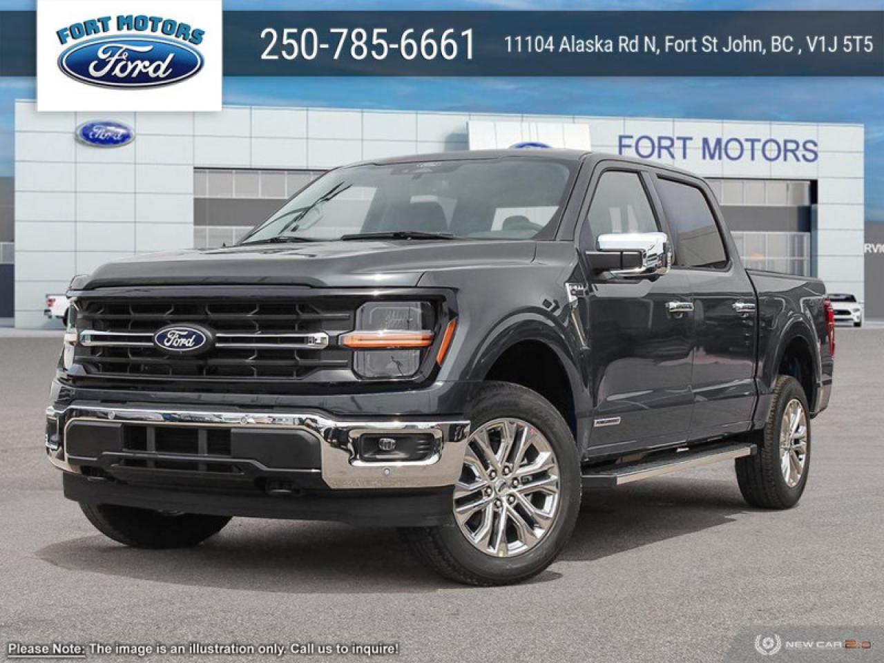 New 2024 Ford F-150 XLT  - Tow Package for sale in Fort St John, BC