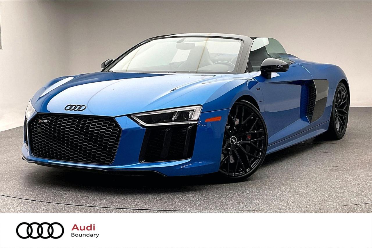 Used 2018 Audi R8 Spyder 5.2 V10 quattro 7sp S tronic for sale in Burnaby, BC