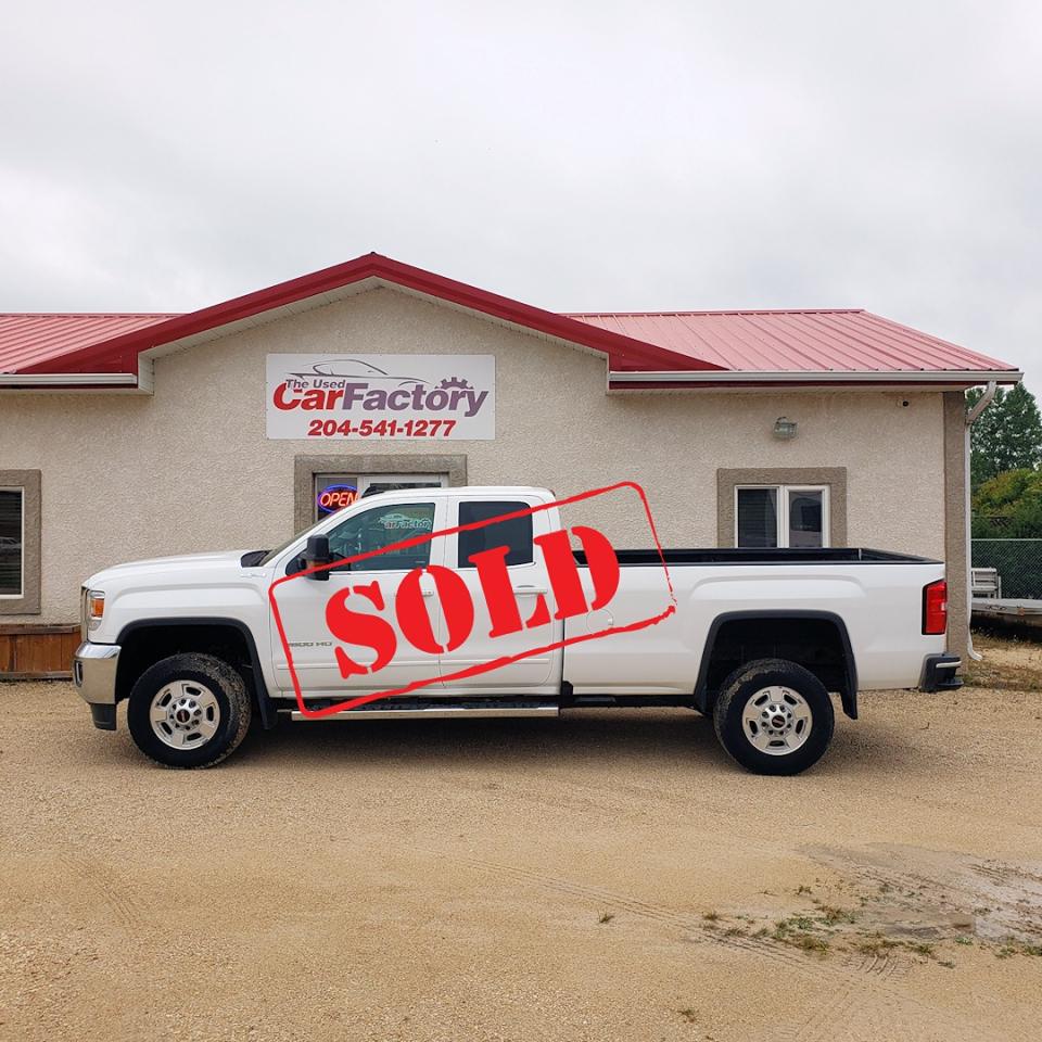 <p>****SOLD****</p><p>Only 76,501 KM Long Box Double Cab with the 6.0 V-8, loaded up SLE.</p><p>We offer on -the- spot financing; we finance all levels of credit.</p><p> </p><p>Several Warranty Options Available,</p><p> </p><p>All our vehicles come with a Manitoba safety.</p><p> </p><p>Proud members of The Manitoba Used Car Dealer Association as well as the Manitoba Chamber of Commerce.</p><p> </p><p>All payments, and prices, are plus applicable taxes. Dealers permit #4821</p>