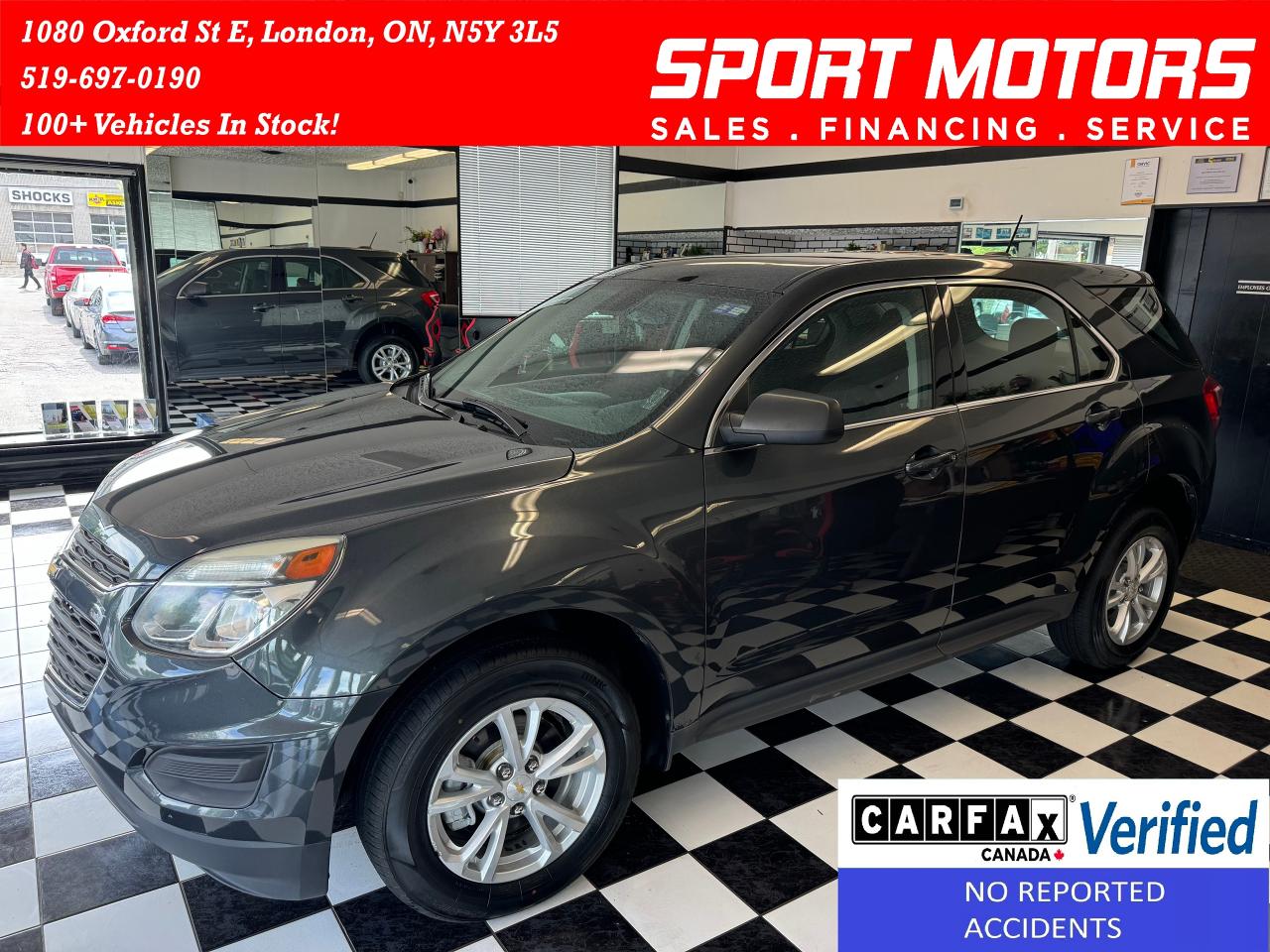 2017 Chevrolet Equinox LS AWD+New Tires+Camera+Heated Seats+Remote Start - Photo #1