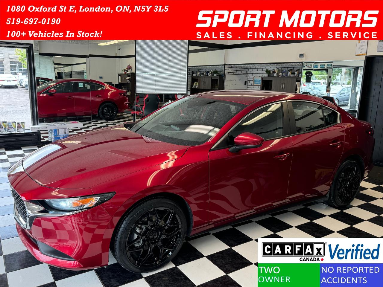 2019 Mazda MAZDA3 GX+New Tires+Alloys+BSM+Heated Seats+CLEANC CARFAX