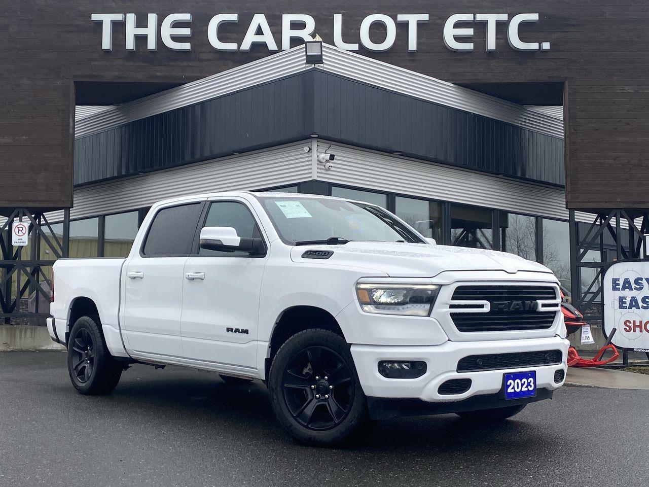 Used 2023 RAM 1500 Sport NAV, HEATED SEATS/STEERING WHEEL, BACK UP CAM, SIRIUS XM, REMOTE START!! for sale in Sudbury, ON