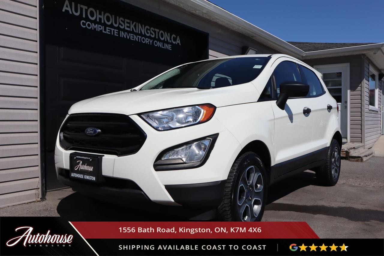 Used 2020 Ford EcoSport S AWD - BACKUP CAM - CLEAN CARFAX for sale in Kingston, ON