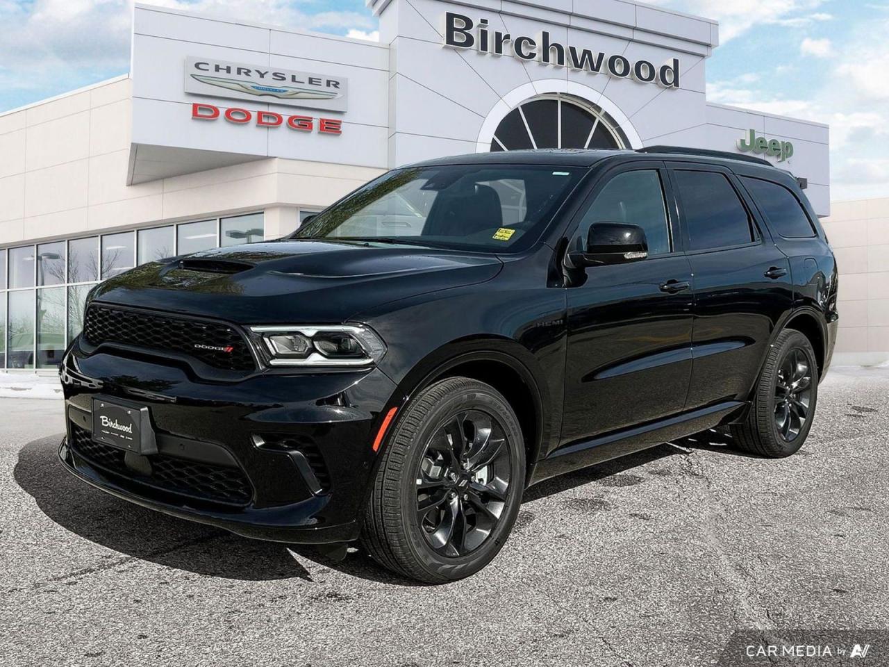 New 2025 Dodge Durango R/T Plus Second–row heated seats for sale in Winnipeg, MB