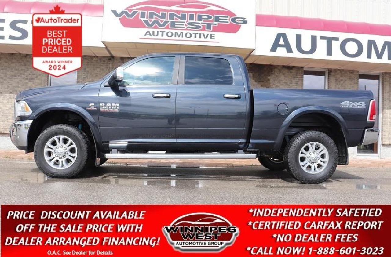 Used 2017 RAM 2500 LARAMIE OFF RD 6.7L CUMMINS 4X4 ALL OPTIONS AS NEW for sale in Headingley, MB