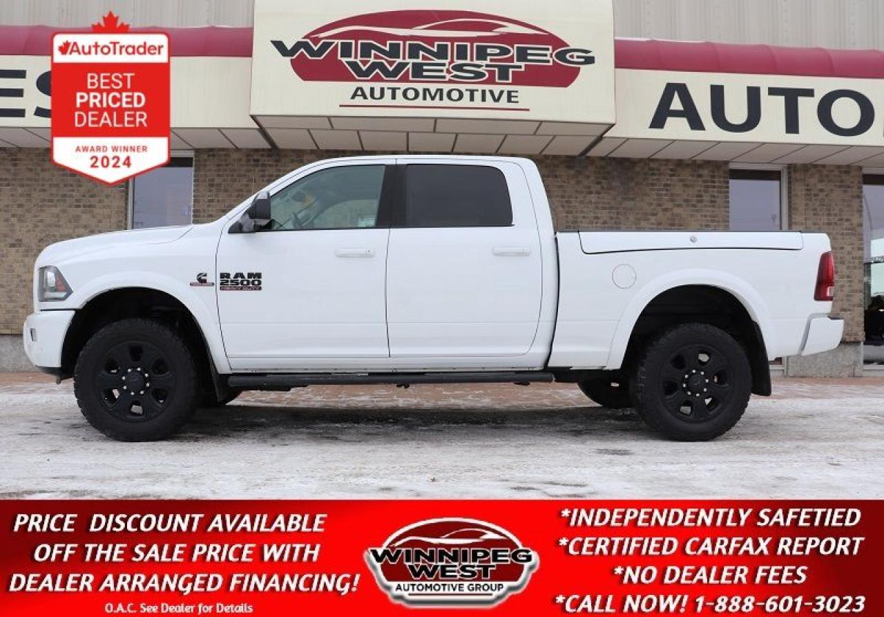 Used 2016 RAM 2500 LARAMIE SPORT 6.7L CUMMINS 4X4, LOADED,EXCEPTIONAL for sale in Headingley, MB