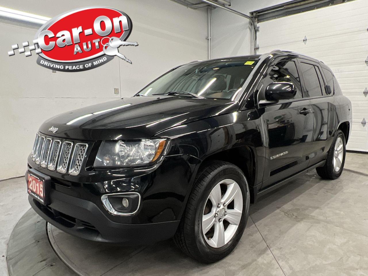 Used 2015 Jeep Compass HIGH ALTITUDE | HTD LEATHER | SUNROOF | LOW KMS! for sale in Ottawa, ON