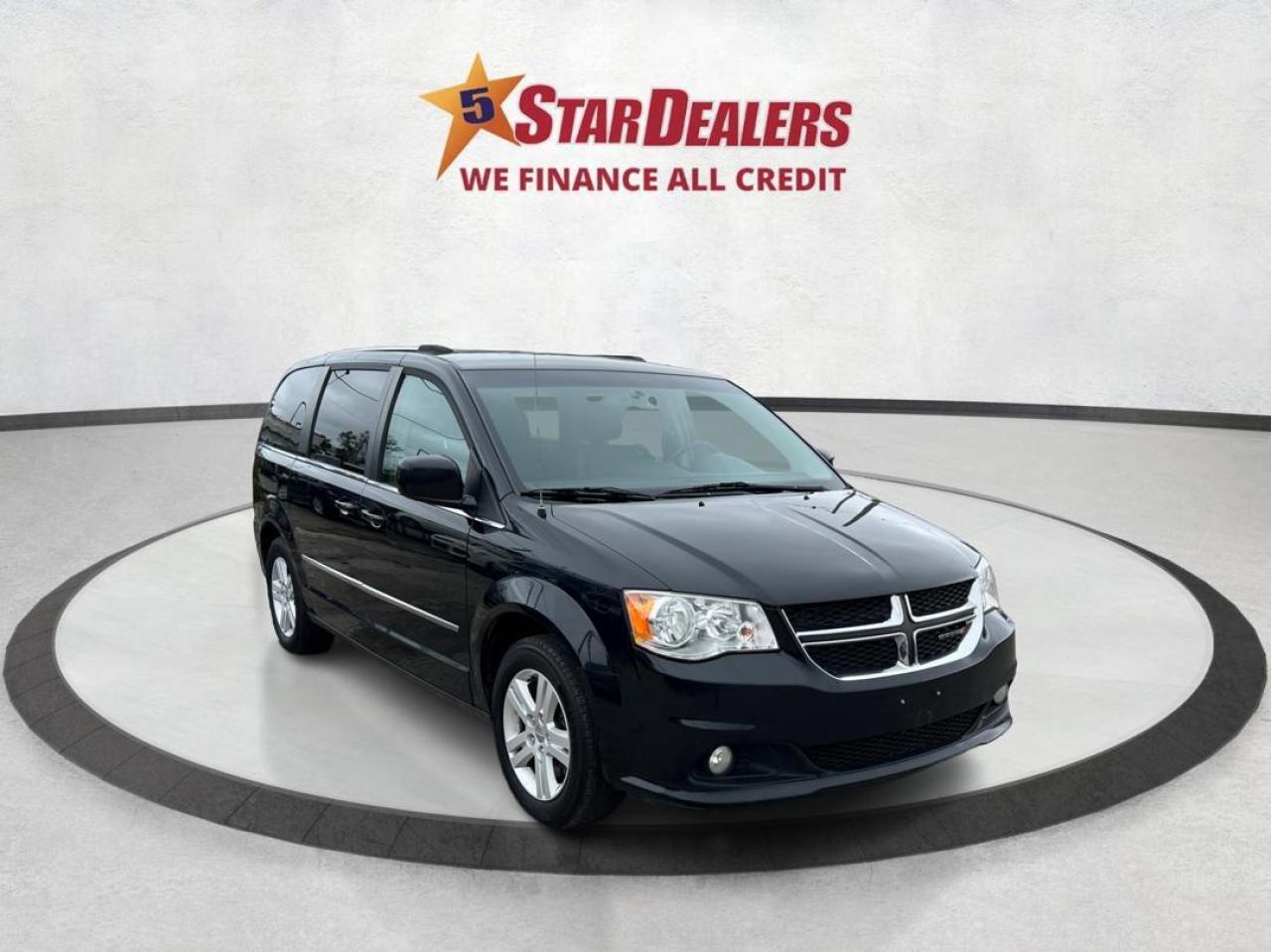 Used 2017 Dodge Grand Caravan Crew Plus NAV LEATHER DVD! WE FINANCE ALL CREDIT! for sale in London, ON