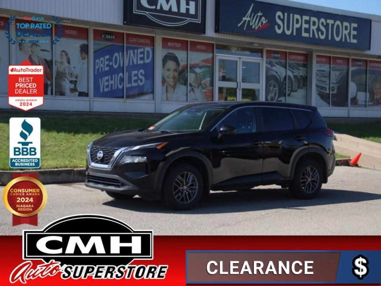 Used 2021 Nissan Rogue S  **APPLE CARPLAY - HTD SW** for sale in St. Catharines, ON