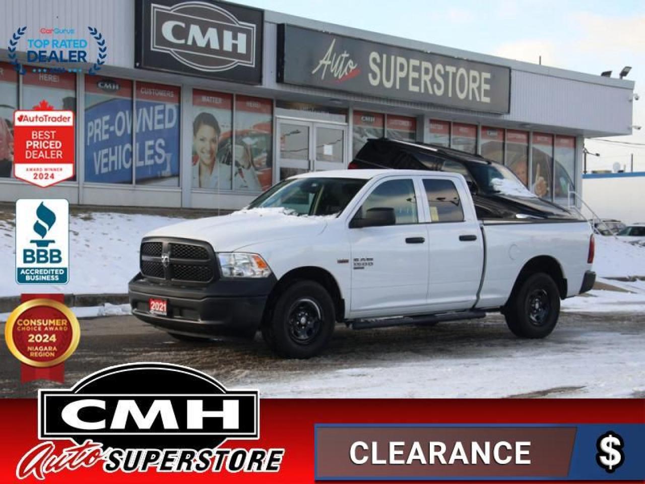 2021 RAM 1500 Classic Tradesman  CAM BLUETOOTH PWR-GROUP