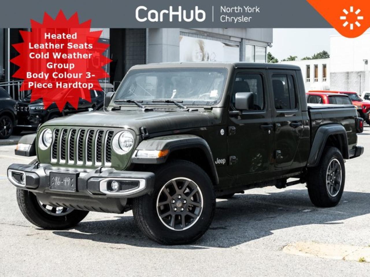 Used 2023 Jeep Gladiator Overland Cold Weather Grp Leather Seats Bedliner Remote Start for sale in Thornhill, ON