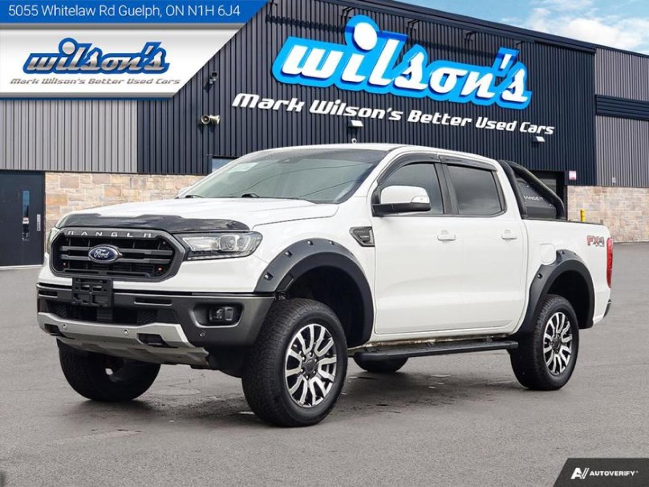 Used 2019 Ford Ranger LARIAT Leather, Nav, Heated Seats, FX4, Adaptive Cruise, Bluetooth, Alloy Wheels and more! for sale in Guelph, ON