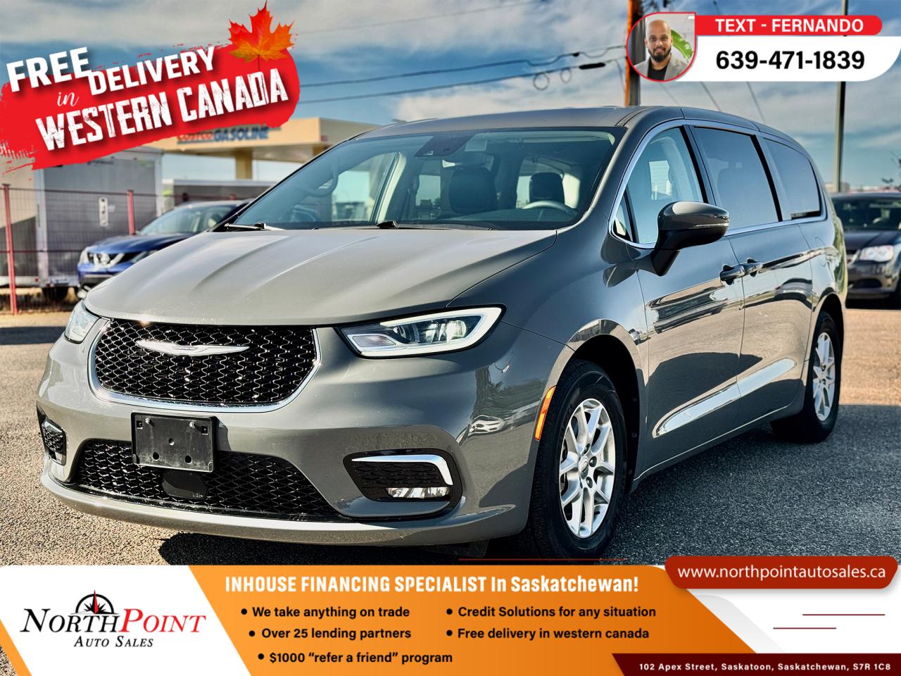 Used 2023 Chrysler Pacifica Touring L for sale in Saskatoon, SK