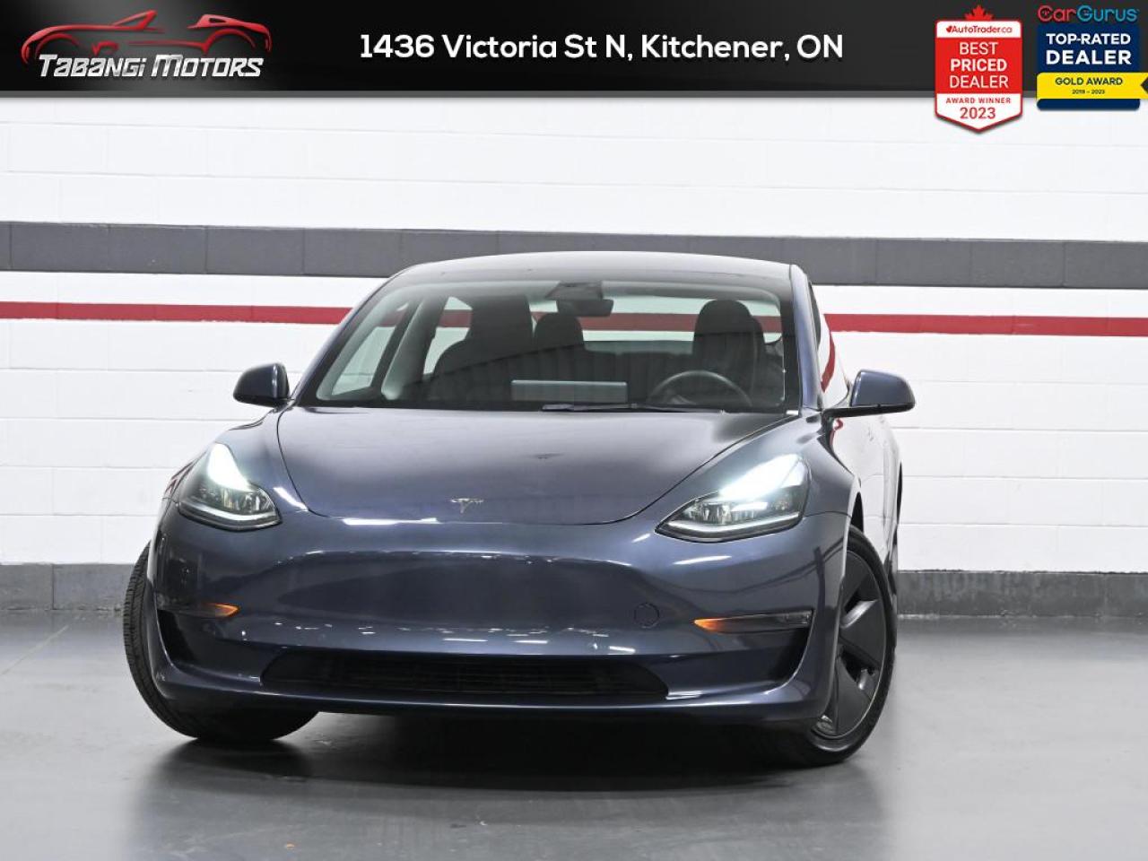 Used 2022 Tesla Model 3 Standard Range Plus  No Accident Autopilot Navigation Glass Roof for sale in Mississauga, ON