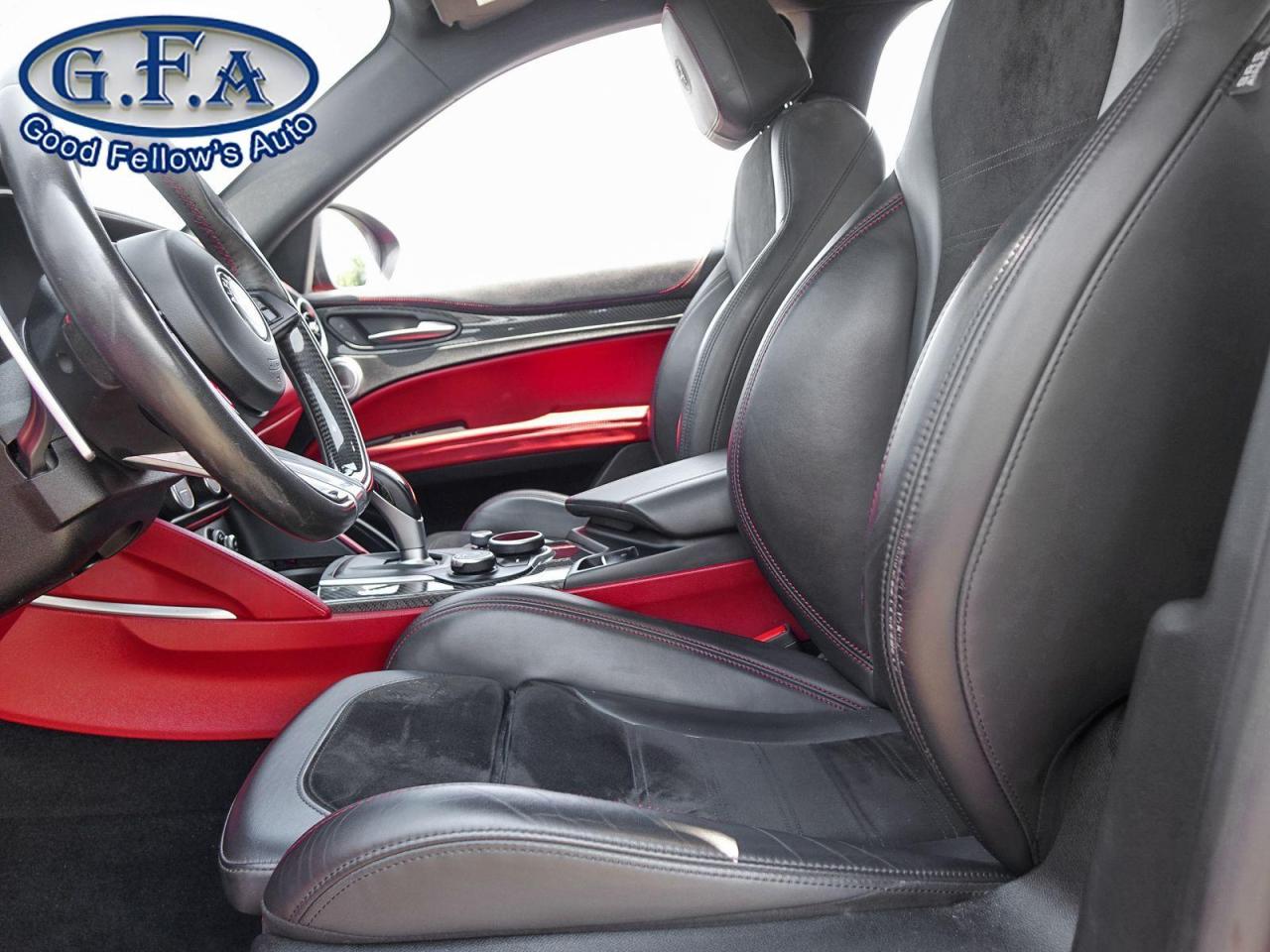 2019 Alfa Romeo Stelvio QUADRIFOGLIO, AWD,  LEATHER & SUEDE SEATS, POWER S Photo