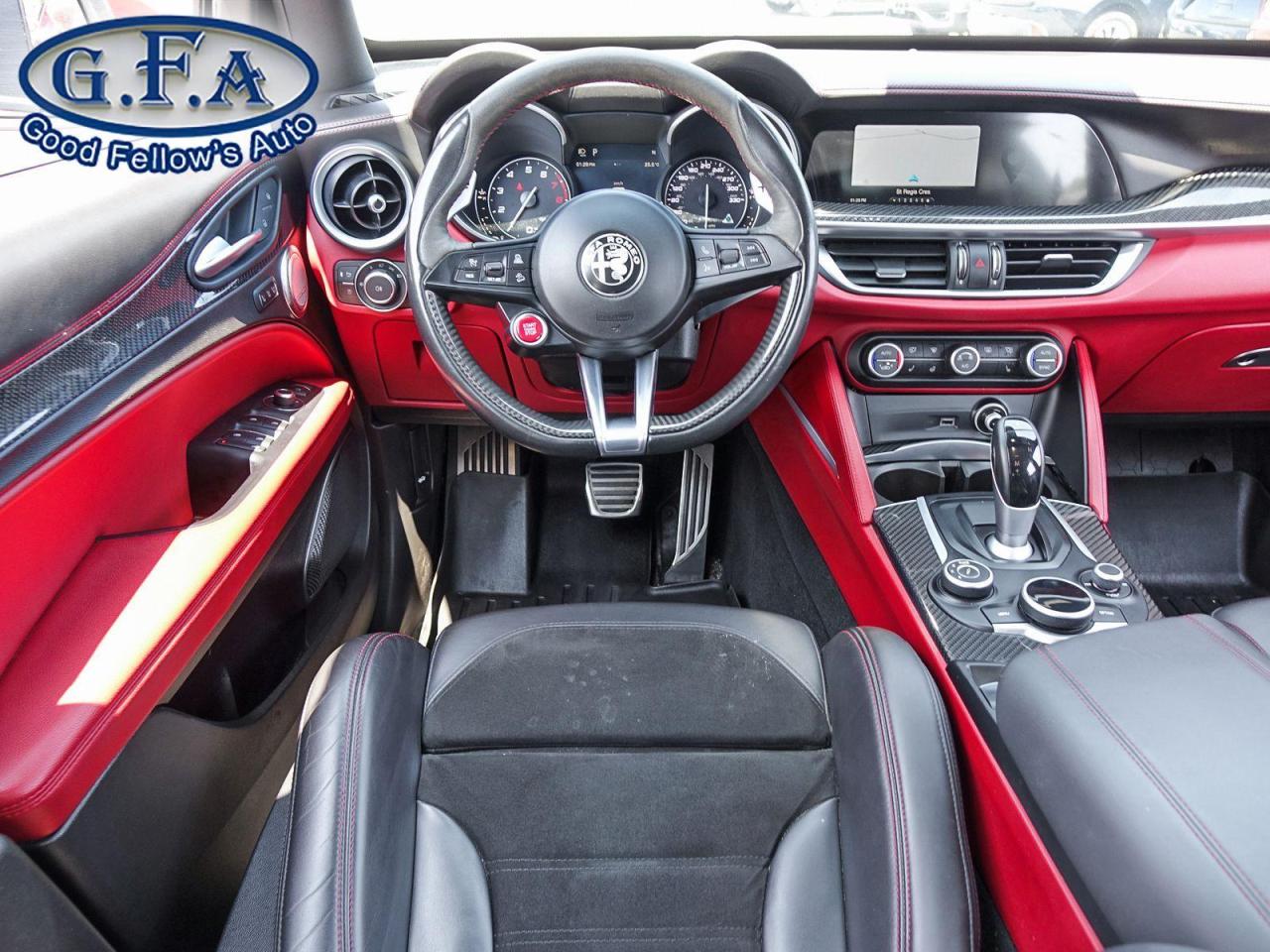 2019 Alfa Romeo Stelvio QUADRIFOGLIO, AWD,  LEATHER & SUEDE SEATS, POWER S Photo