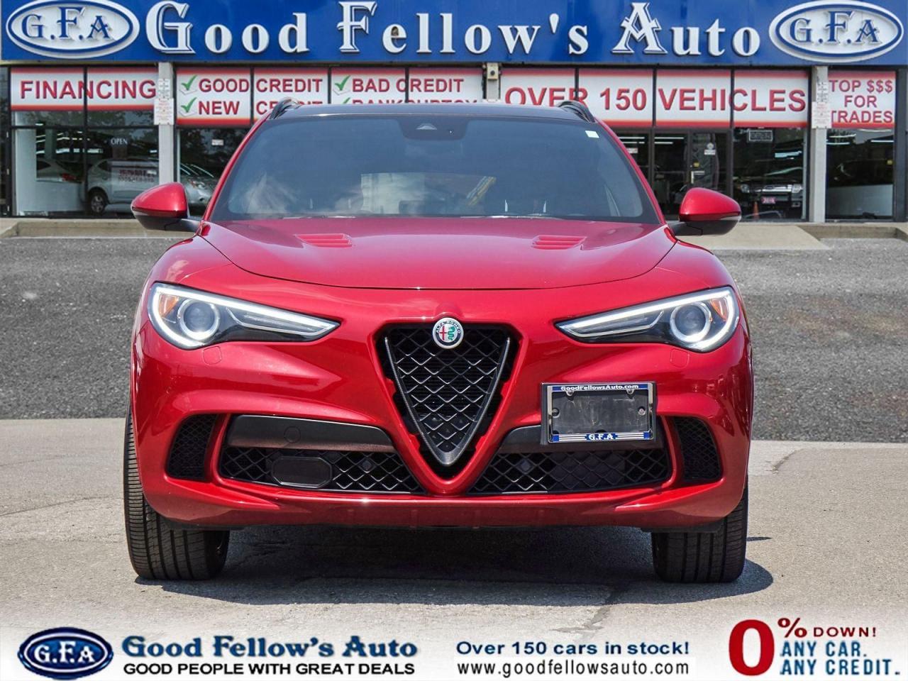 2019 Alfa Romeo Stelvio QUADRIFOGLIO, AWD,  LEATHER & SUEDE SEATS, POWER S - Photo #2