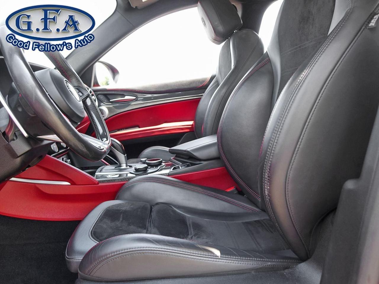 2019 Alfa Romeo Stelvio QUADRIFOGLIO, AWD,  LEATHER & SUEDE SEATS, POWER S - Photo #9