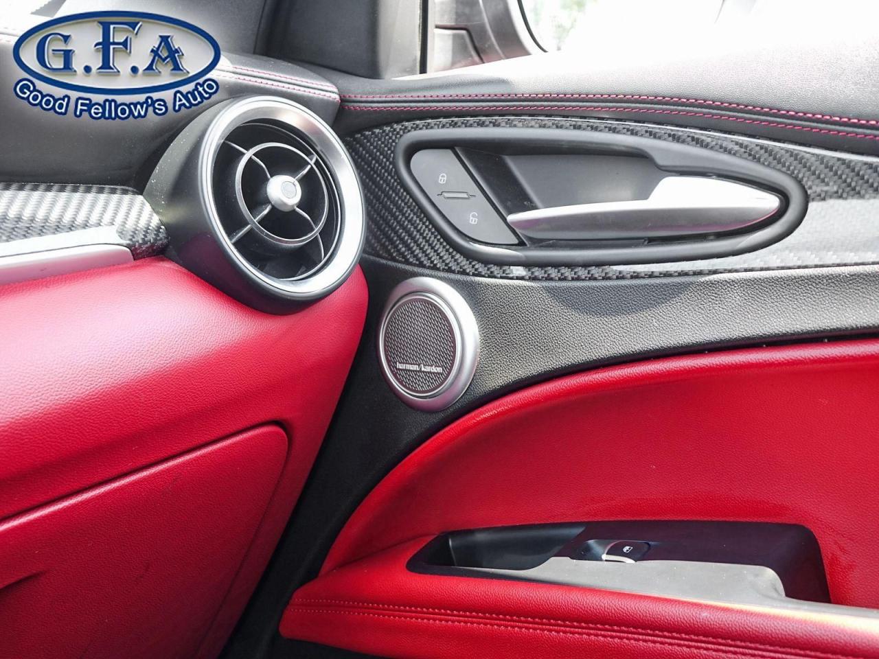2019 Alfa Romeo Stelvio QUADRIFOGLIO, AWD,  LEATHER & SUEDE SEATS, POWER S - Photo #27