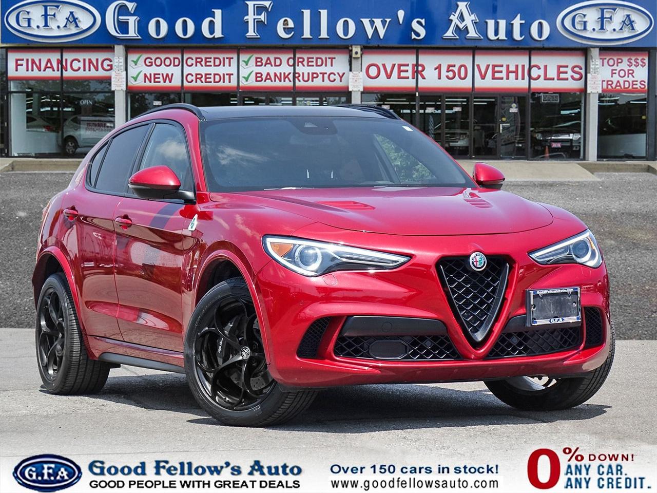 2019 Alfa Romeo Stelvio QUADRIFOGLIO, AWD, LEATHER & SUEDE SEATS, POWER SE - Photo #1