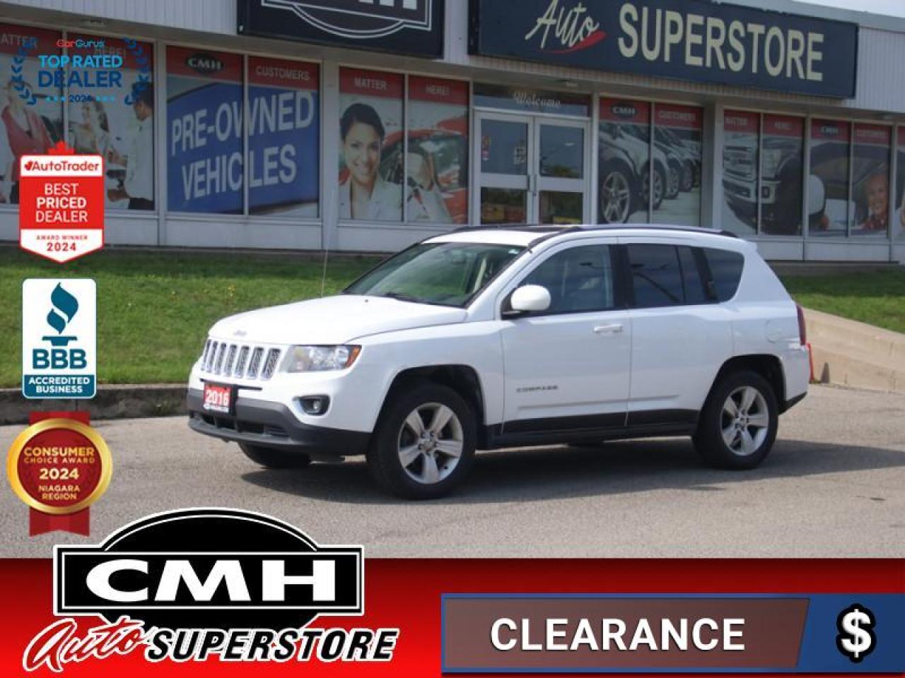 Used 2016 Jeep Compass High Altitude  **SUNROOF - LEATHER** for sale in St. Catharines, ON