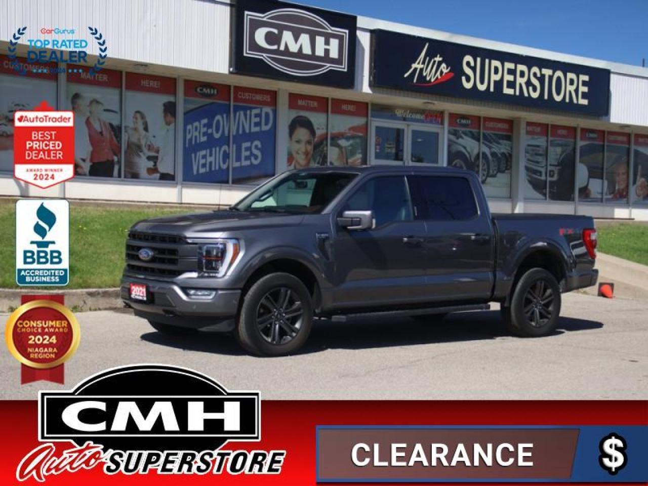 Used 2021 Ford F-150 Lariat  **CO-PILOT360 - TWIN ROOF** for sale in St. Catharines, ON