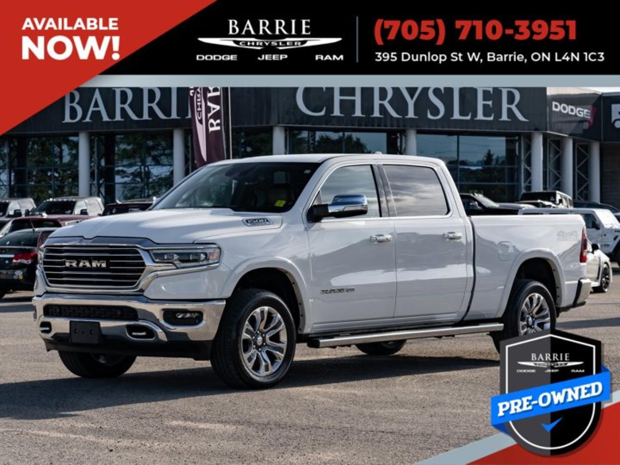 Used 2022 RAM 1500 Limited Longhorn for sale in Barrie, ON