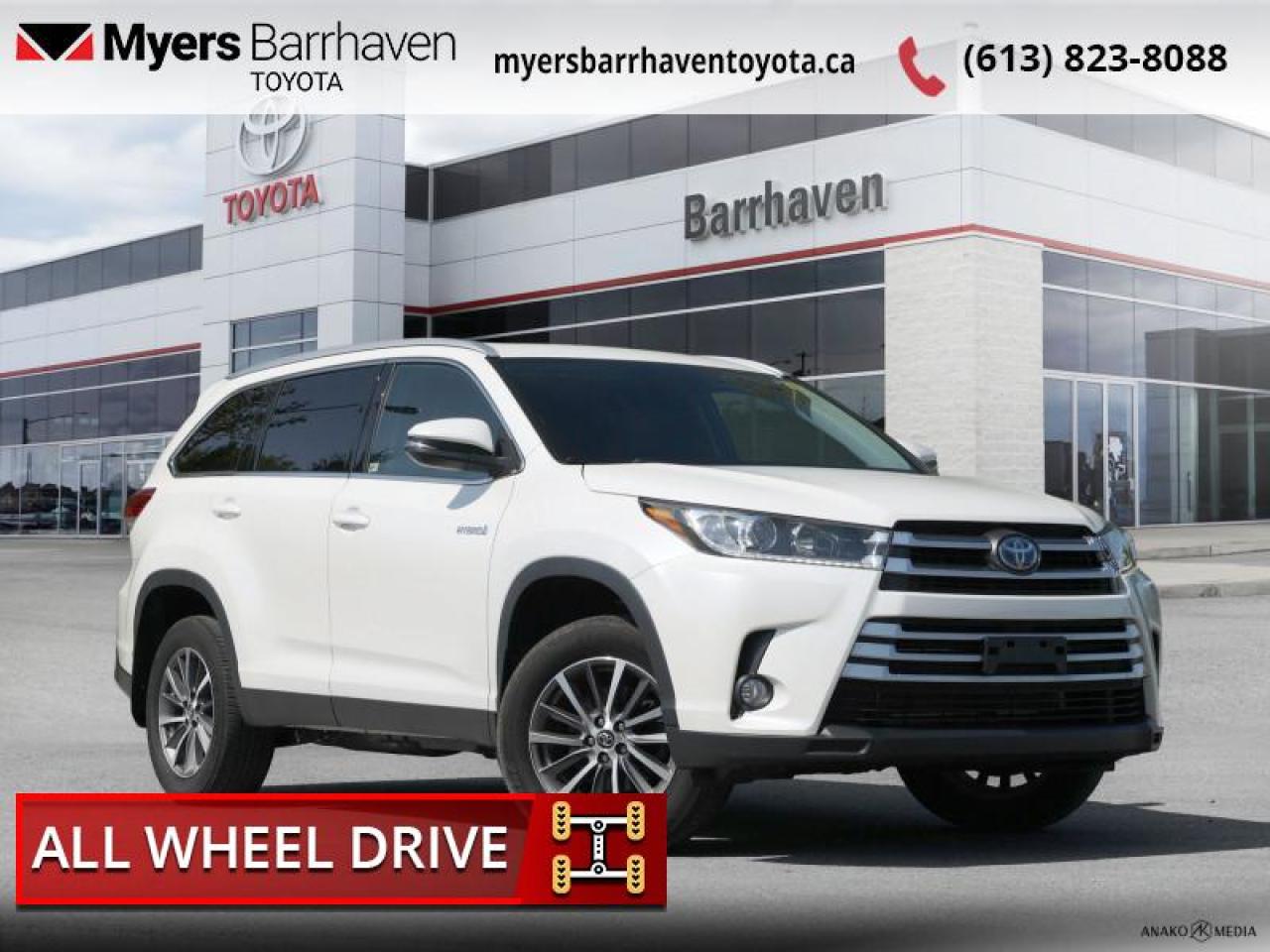 Used 2019 Toyota Highlander Hybrid XLE  - Navigation - $306 B/W for sale in Ottawa, ON