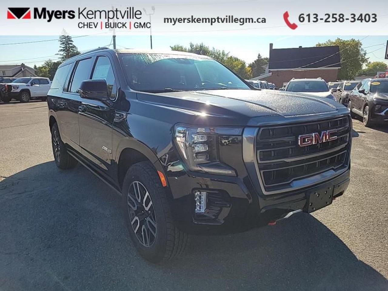 New 2024 GMC Yukon XL AT4  - Leather Seats -  Cooled Seats for sale in Kemptville, ON