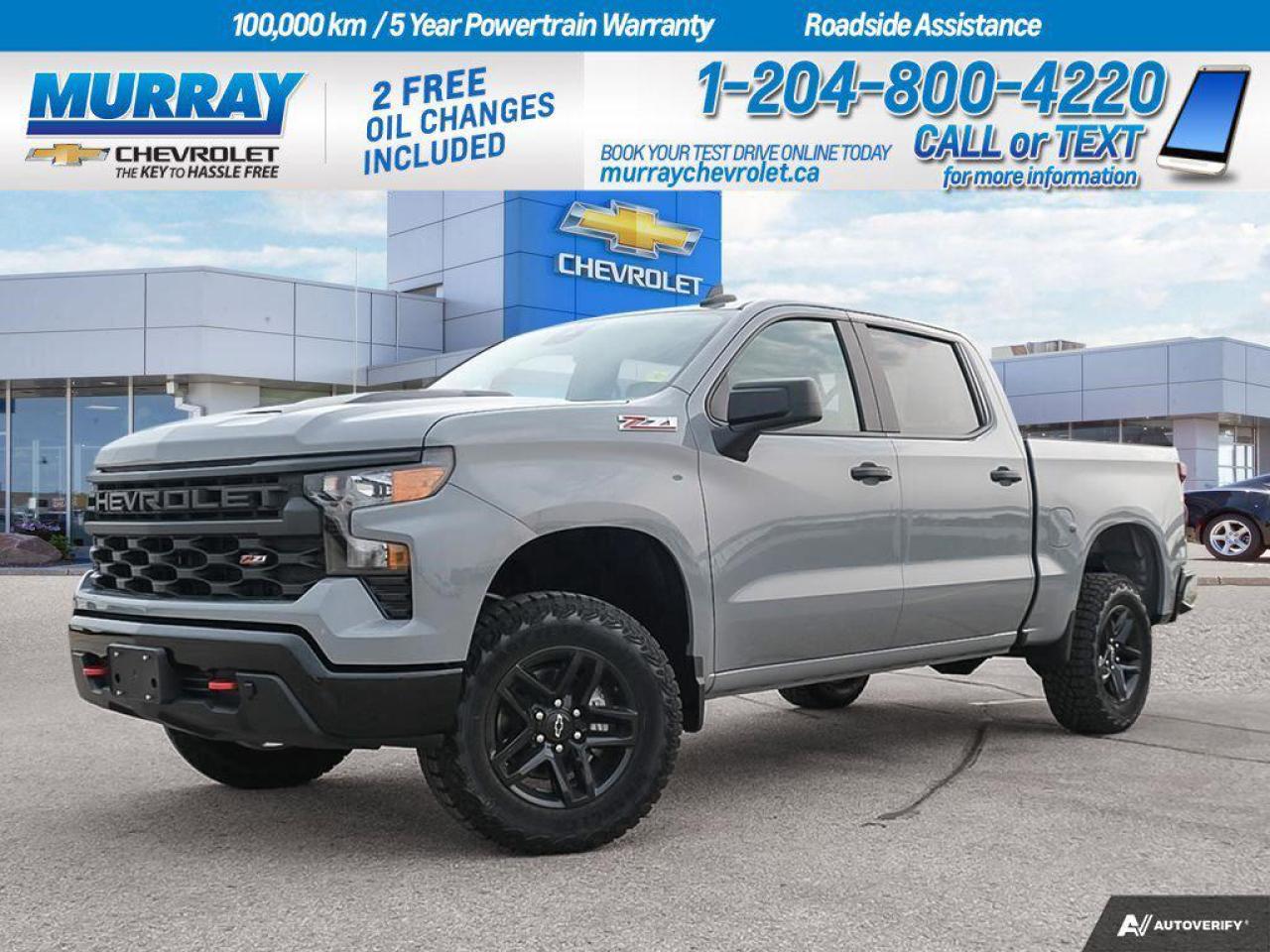 New 2024 Chevrolet Silverado 1500 Custom Trail Boss for sale in Winnipeg, MB