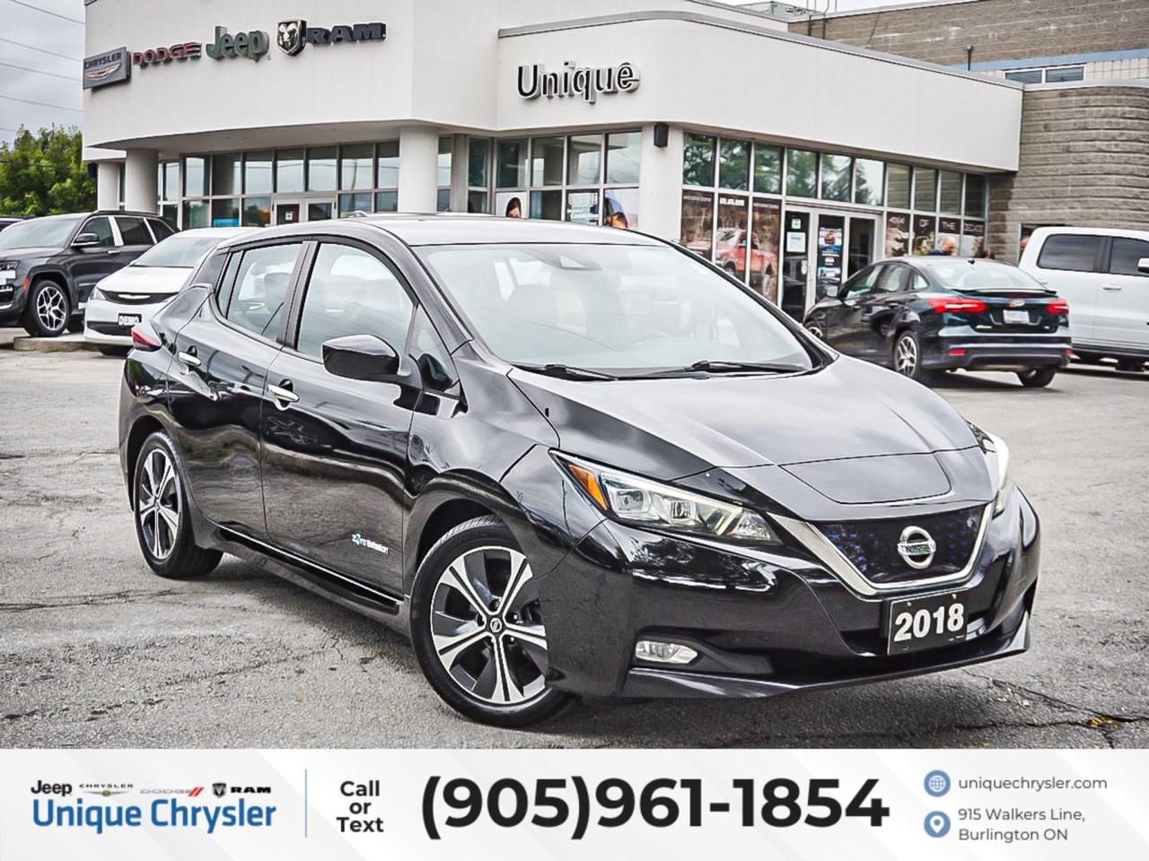 Used 2018 Nissan Leaf SV Hatchback| NAV| PUSH START| for sale in Burlington, ON