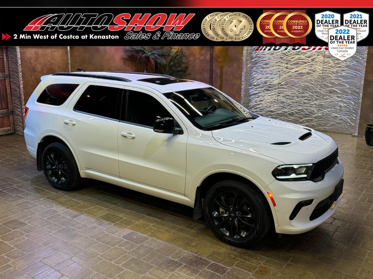 Used 2023 Dodge Durango GT PLUS!! AWD - SRT HOOD! CAPTAINS SEATS!! for sale in Winnipeg, MB