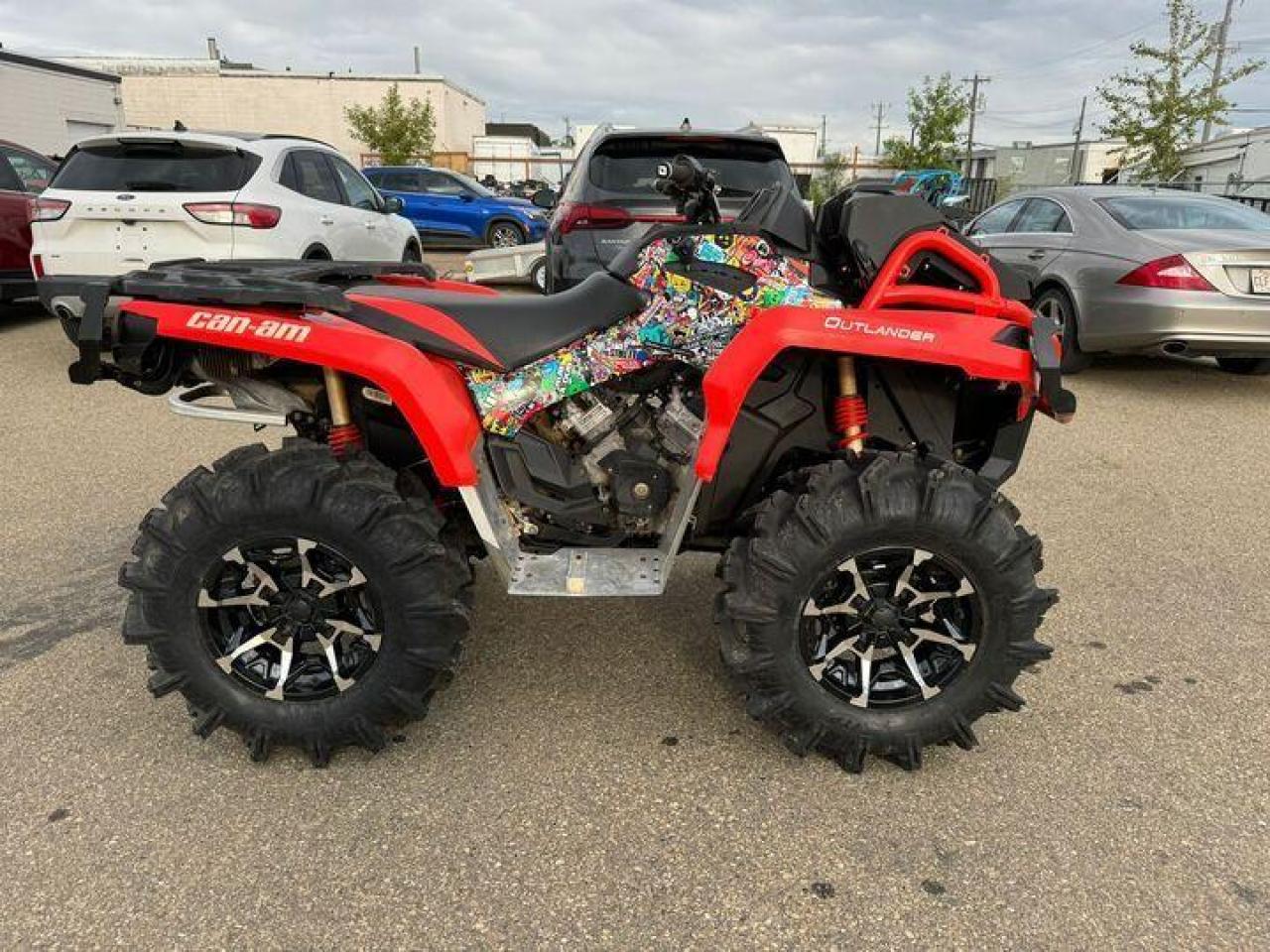 2018 Can-Am Outlander 850 XMR  $101 B/W - Photo #6