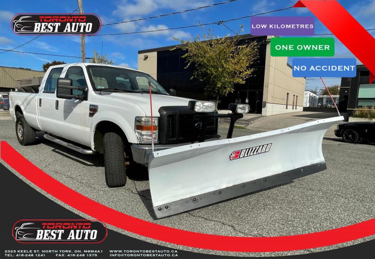 Used 2009 Ford F-350 Super Duty SRW 4WD Crew Cab|SNOW PLOW|NO ACCIDENT|LOW KILOMETRES|ONE OWNER for sale in Toronto, ON