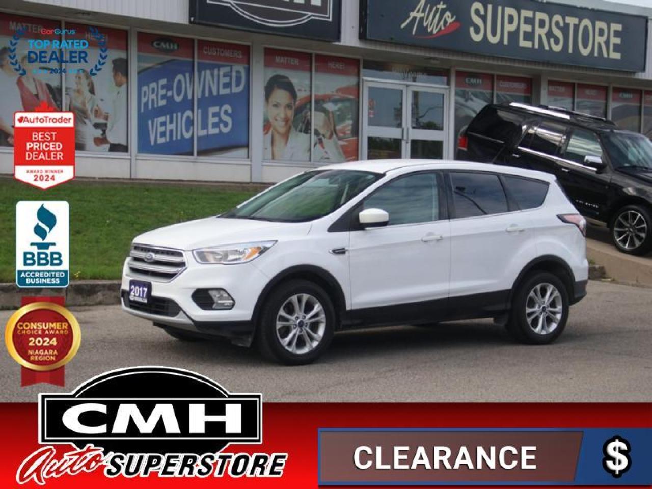 Used 2017 Ford Escape SE  **VERY LOW KMS - CLEAN CARFAX** for sale in St. Catharines, ON