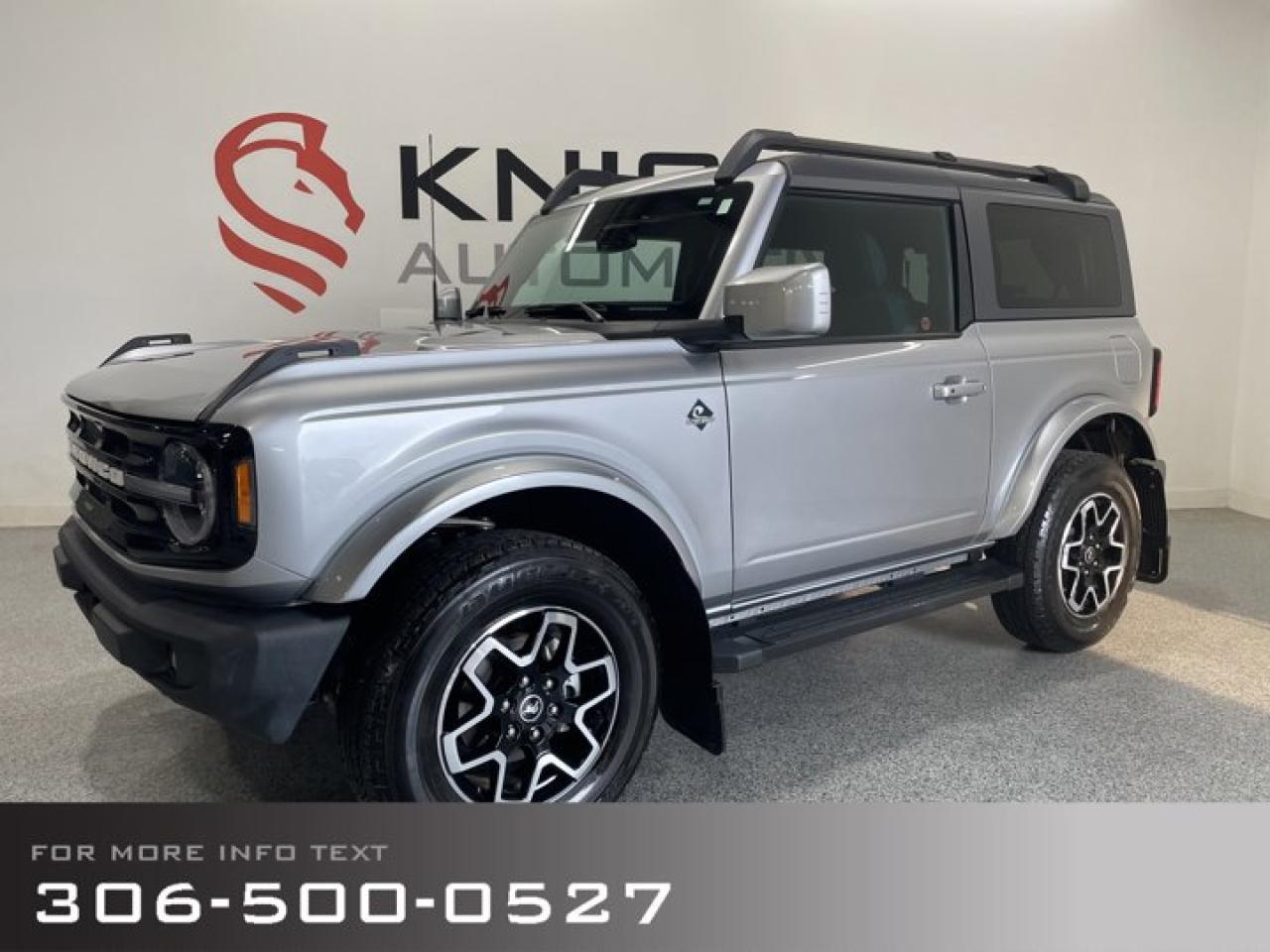 Used 2022 Ford Bronco Outer Banks 2 Door Hard Top, Local Trade! for sale in Moose Jaw, SK