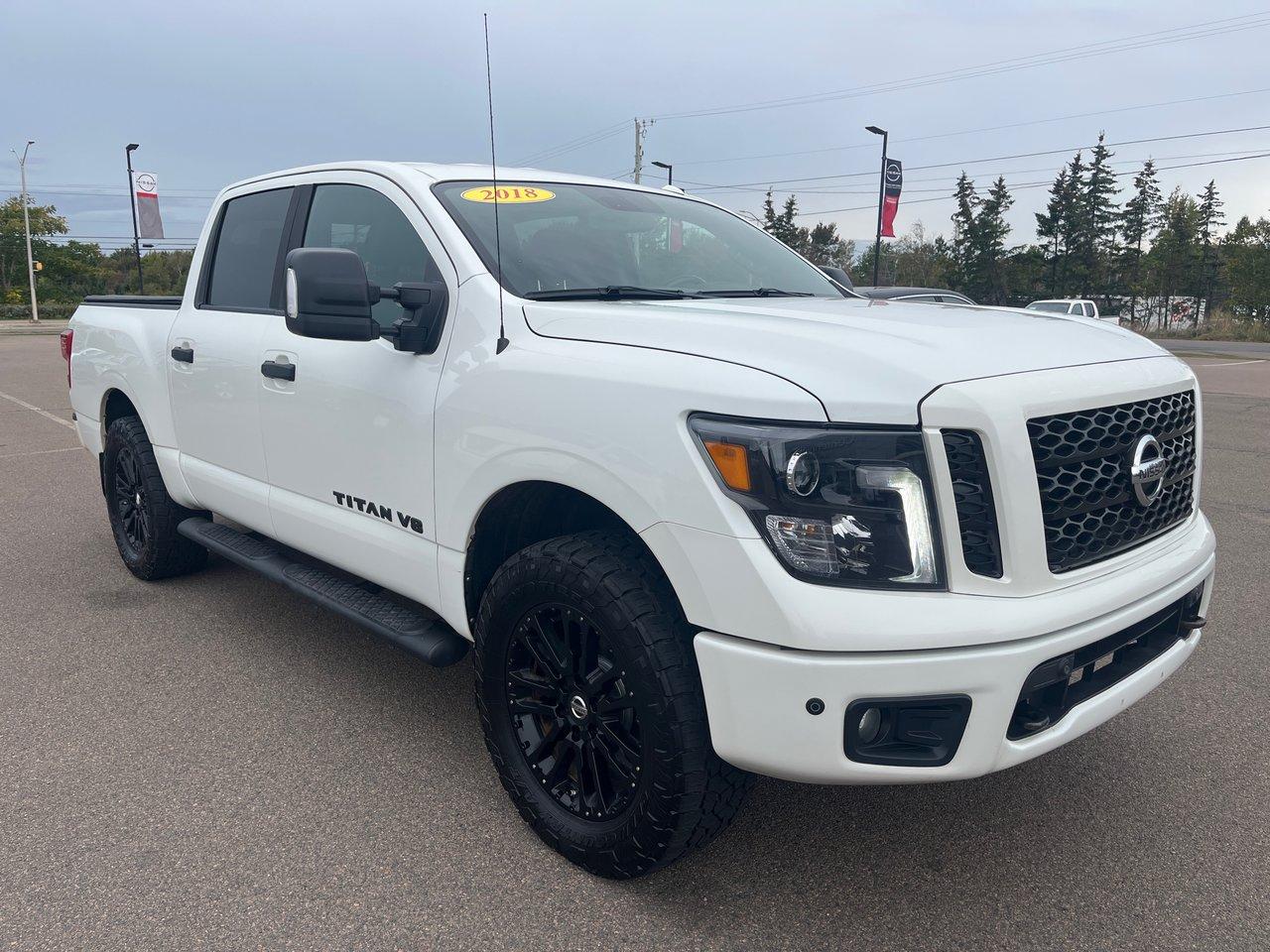 Used 2018 Nissan Titan Midnight Edition 4x4 Crew Cab for sale in Charlottetown, PE